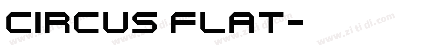 Circus Flat字体转换
